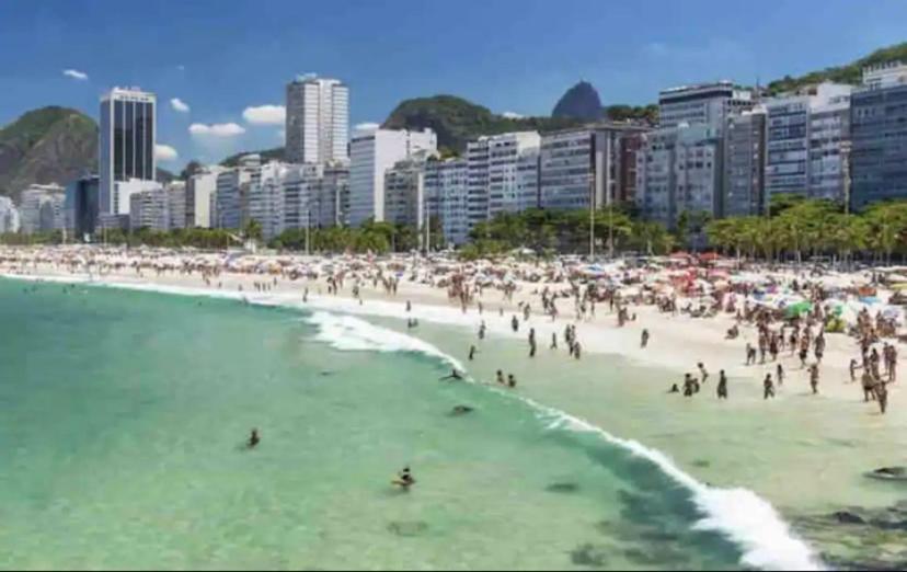 Praia Ha 5Min A Pe! Varanda Alta Com Vista! Piscina, Academia, Portaria 24Hrs, Shopping Ao Lado! Rio de Janeiro Exteriér fotografie
